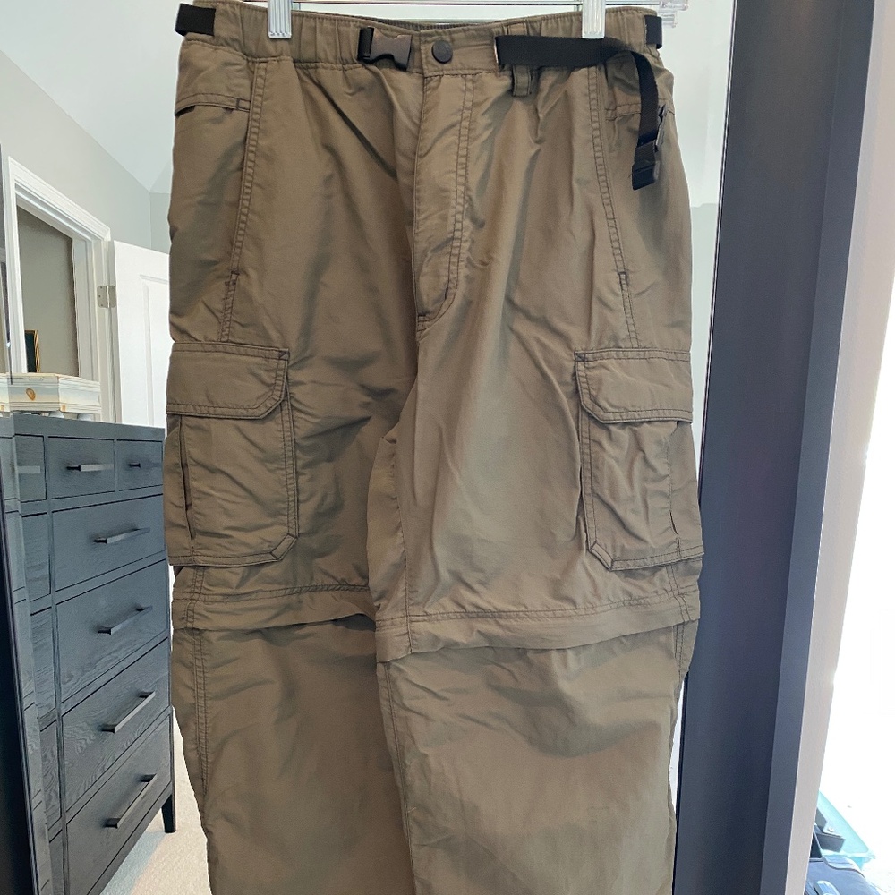 Men's zip off hiking pant